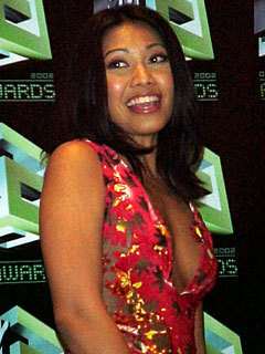 Anggun at MTV Music Awards 2002