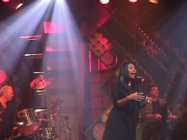 Anggun in Malaysian TV Show of the January 29th, 1999
