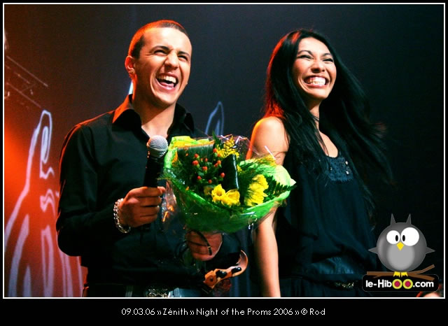 Anggun in concerts at Night of the Proms in Rouen (France) - 09.03.2006