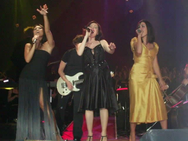 Anggun in concert at Night of the Proms in Amneville - 11th March 2006