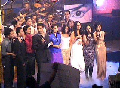 Anggun in Indonesian TV Show