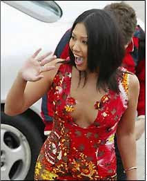 Anggun at MTV Music Awards 2002