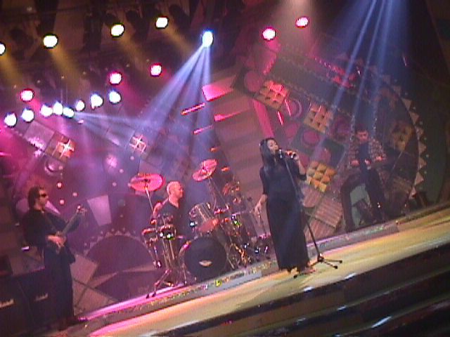 Anggun in Malaysian TV Show of the January 29th, 1999