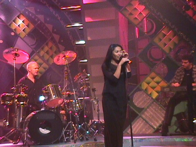 Anggun in Malaysian TV Show of the January 29th, 1999