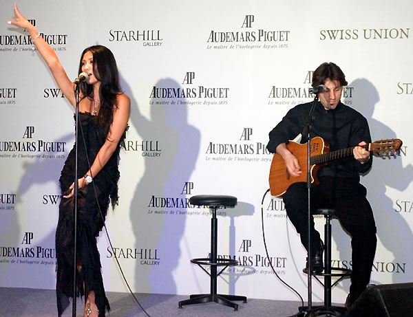 Anggun at the promotion of the 