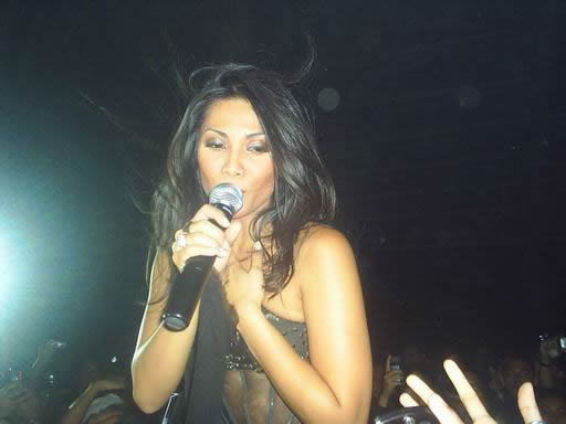 Anggun in Bandung (Indonesia) - 18th November 2006