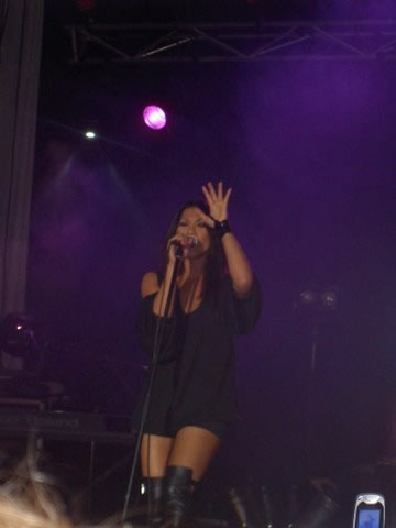Anggun in Narbonne (France)
