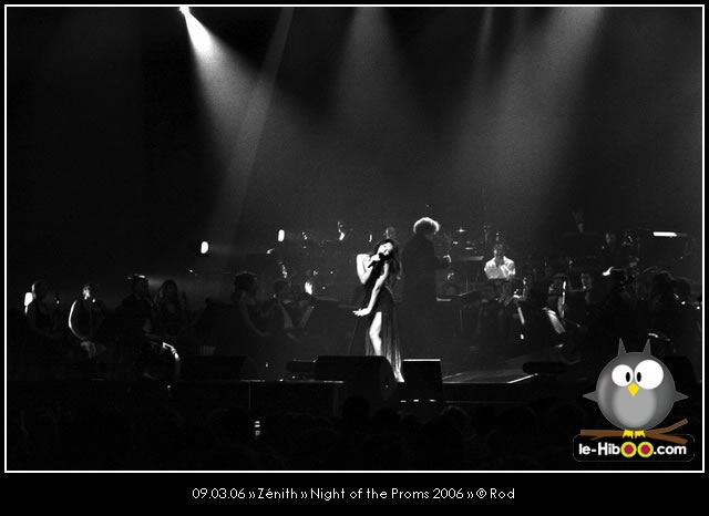 Anggun in concerts at Night of the Proms in Rouen (France) - 09.03.2006