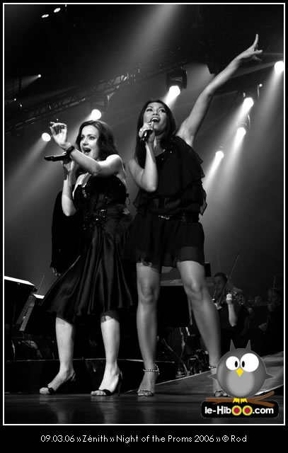 Anggun in concerts at Night of the Proms in Rouen (France) - 09.03.2006