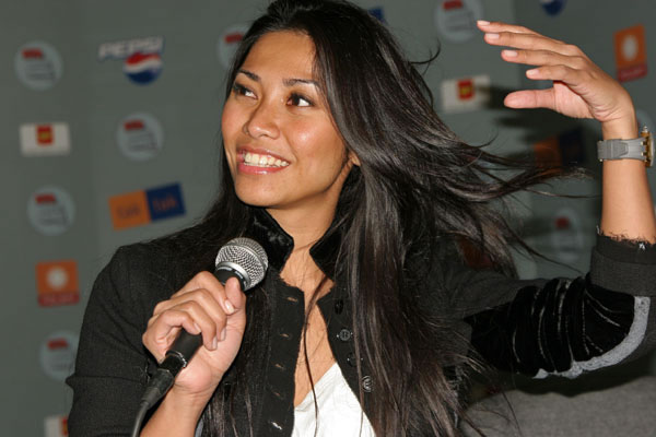 Anggun in Poland