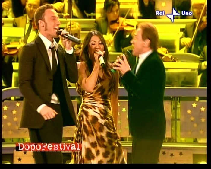 Anggun at Sanremo Festival 2007 - 1st March 2007