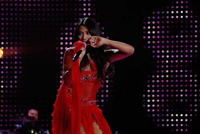 Anggun at Sopot Festival - Poland