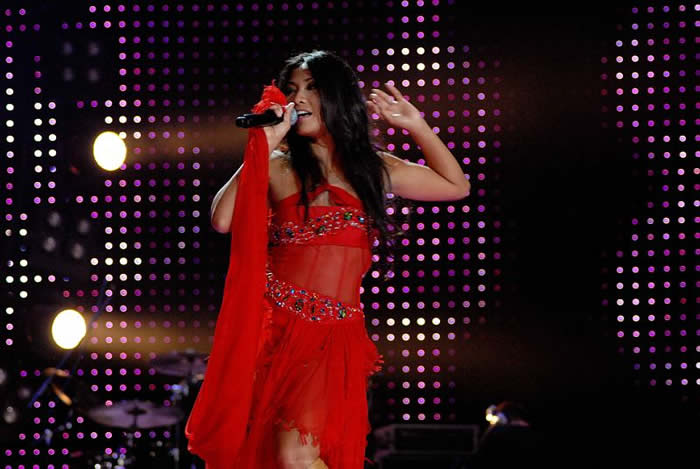 Anggun at Sopot Festival - Poland